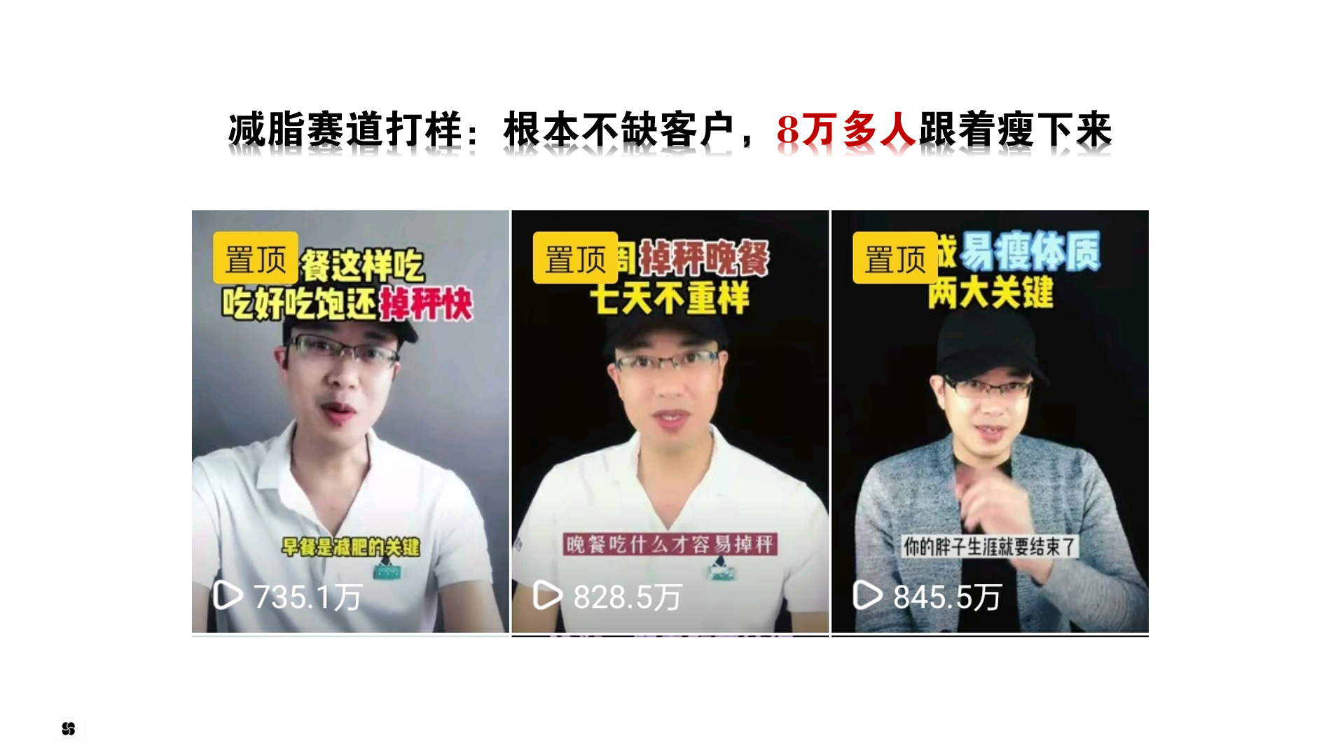 减脂赛道打样